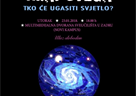 Poziv na predavanje "Kraj svega – tko će ugasiti svjetlo?"